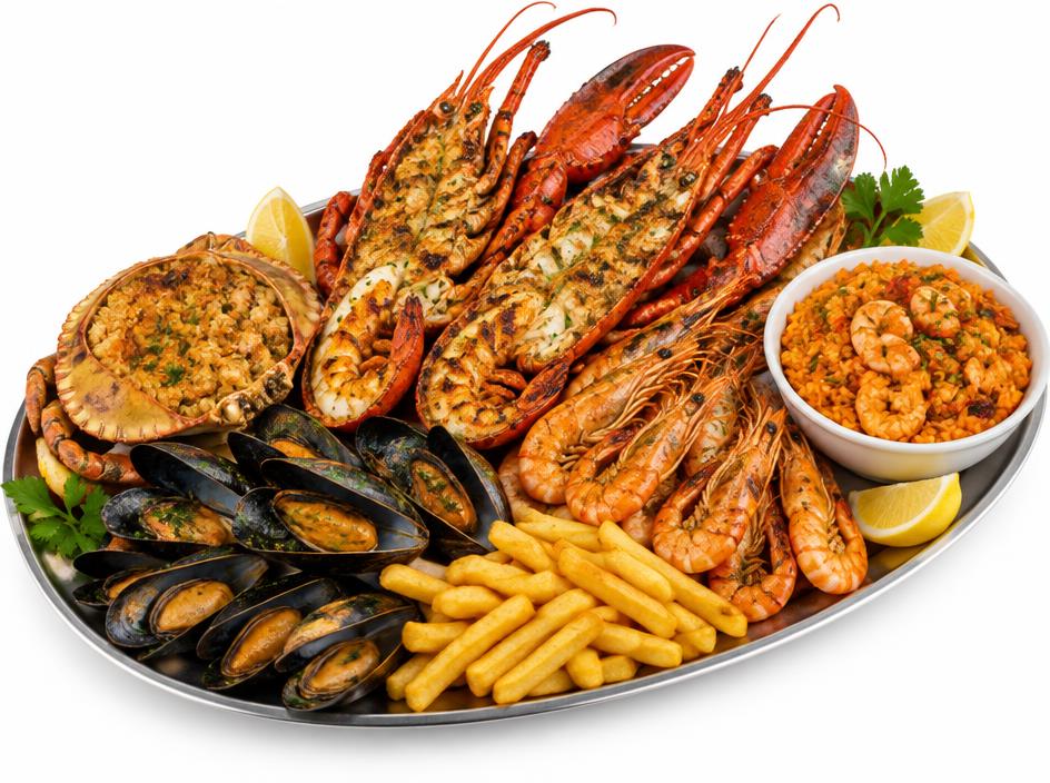 Grillé de fruits de mer